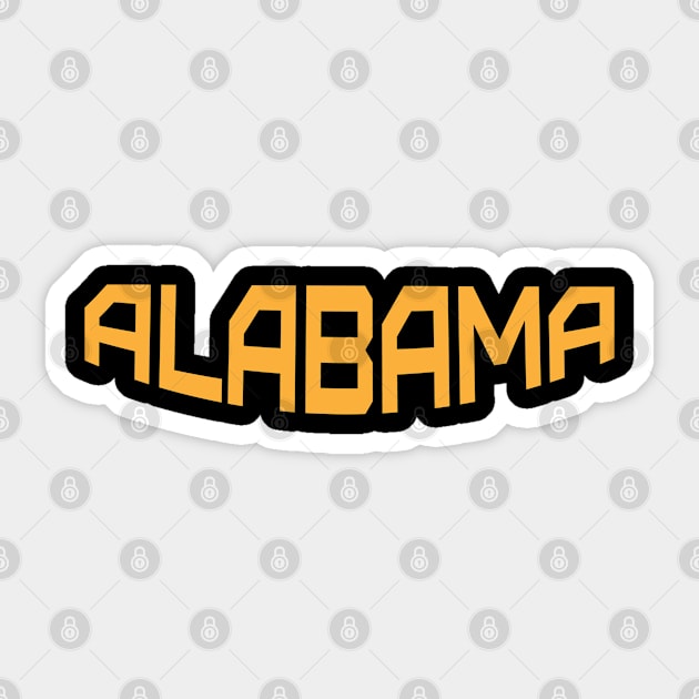 Alabama Sticker by trendybestgift